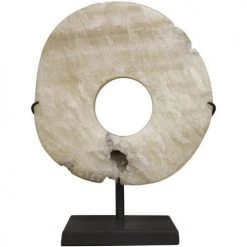 Noir Large Onyx On Stand Decor