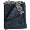 Anecdote Merino Cashmere Herringbone Throw New Arrivals