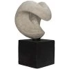 Noir Nobuko Sculpture, Fiber Cement Decor