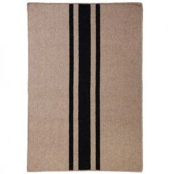 Pom Pom At Home Beachwood Door Mat In Black