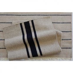 Pom Pom At Home Beachwood Door Mat In Black