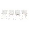 Auction Furniture Set Of 4 Vintage Bertoia Wire Dining Chairs