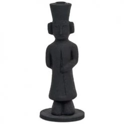 Faire Mayan Statue Candle Holders Decor