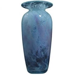 Malone Auction Art & Objects Maurot Studio Art Glass Blue Vase