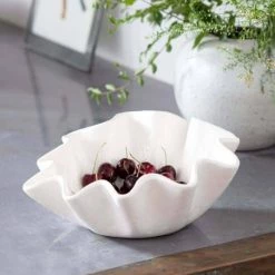 Regina Andrew Detroit Ceramic Ruffle Bowl New Arrivals
