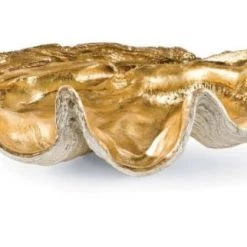 Regina Andrew Detroit Large Golden Clam Bowl New Arrivals
