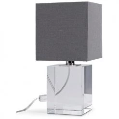 Regina Andrew Detroit Lighting Crystal Mini Block Lamp