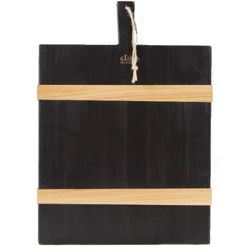 Faire Entertaining Black Rectangle Mod Charcuterie Board 1 Faire Entertaining Black Rectangle Mod Charcuterie Board