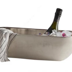 Faire Entertaining Nickel Beverage Trough