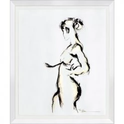 New Arrivals Signed Francine Turk Charcoal Print II