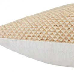 Jaipur New Arrivals Tiaga Golden White Pillow