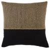 Jaipur Taiga Black And Tan Pillow