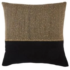 Jaipur Taiga Black And Tan Pillow