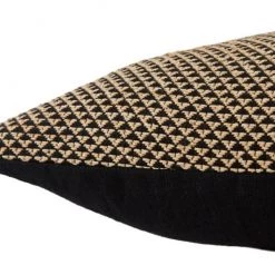Jaipur Taiga Black And Tan Pillow