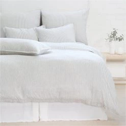 Pom Pom At Home Connor Ivory/Denim Bedding New Arrivals