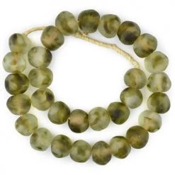 Faire Jumbo Swirl Recycled Glass Beads New Arrivals