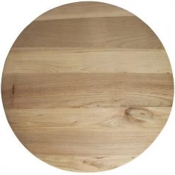 Noir Old Elm Pedestal Side Table Tables