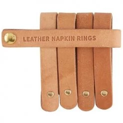 Faire Leather Napkin Rings