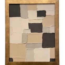 "Compartmentalized", Mixed Media Artwork By Janet Lewandowski