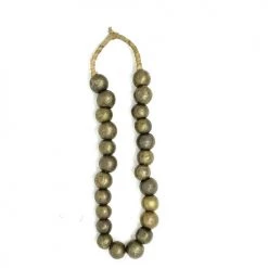 J-Imports Decor African Brass Beaded Necklace