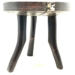 Abu Vintage African Round Stool