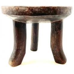 Abu Vintage African Round Stool