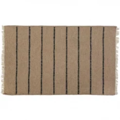 Pom Pom At Home Warby Natural Wool Door Mat Decor